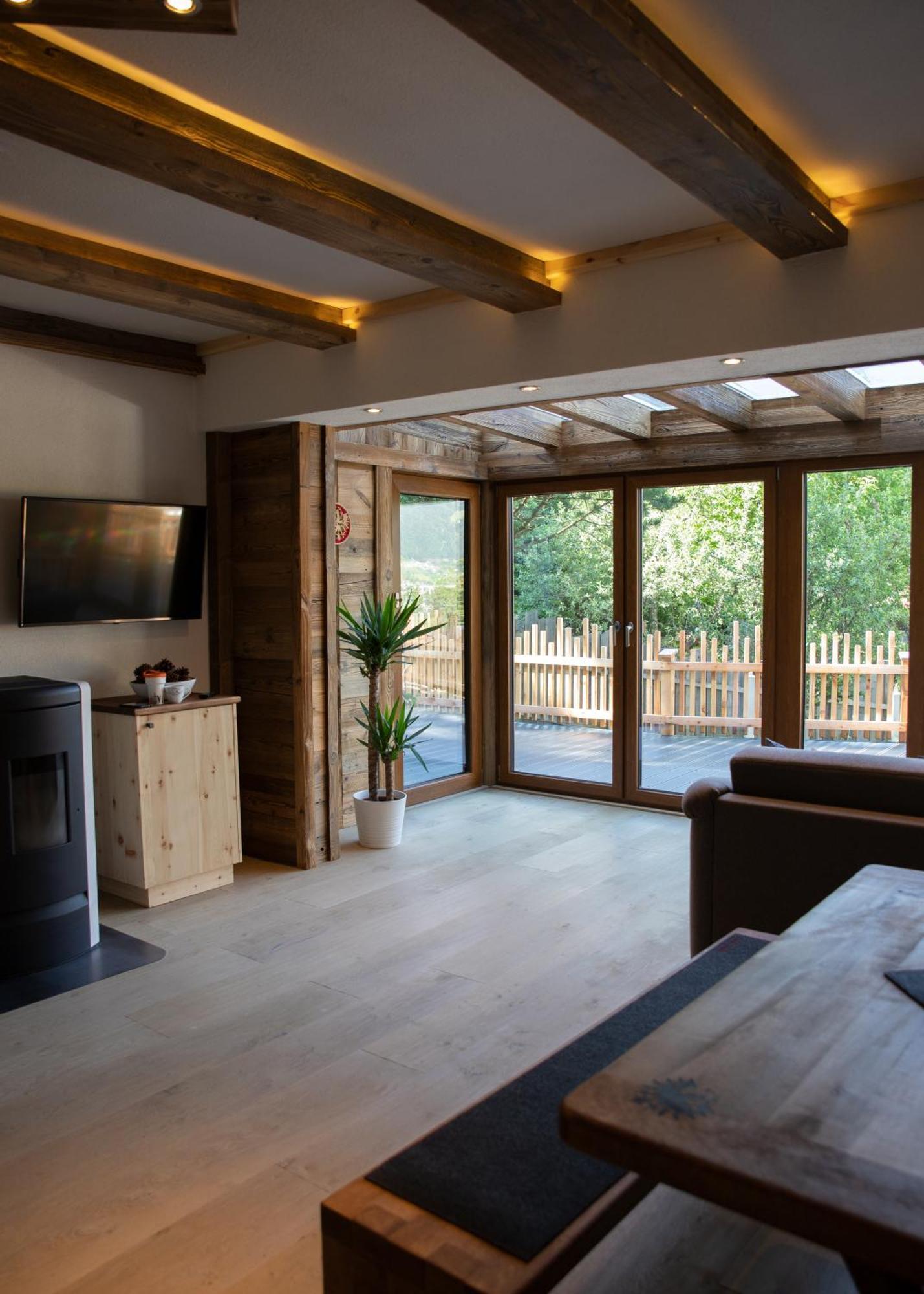Chalet Gletscherblick Stubai Mieders Kültér fotó