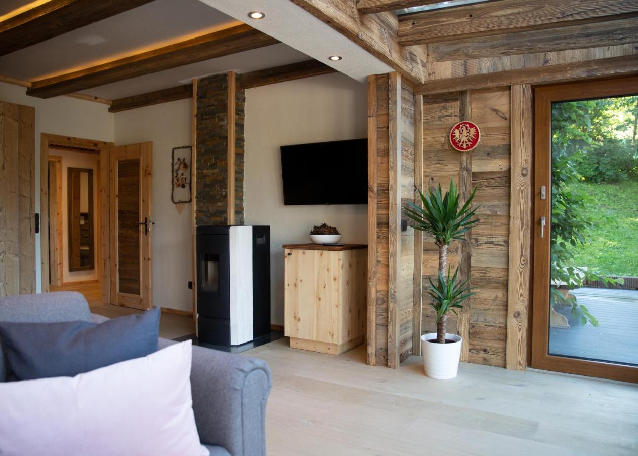 Chalet Gletscherblick Stubai Mieders Kültér fotó