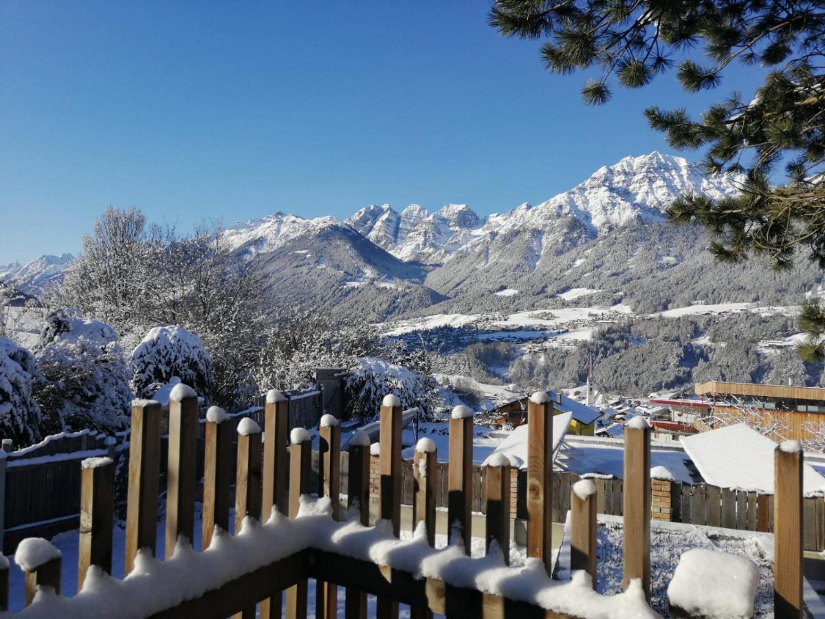 Chalet Gletscherblick Stubai Mieders Kültér fotó